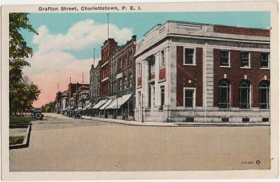 , Grafton Street, Charlottetown, P.E.I. (3243), PEI Postcards